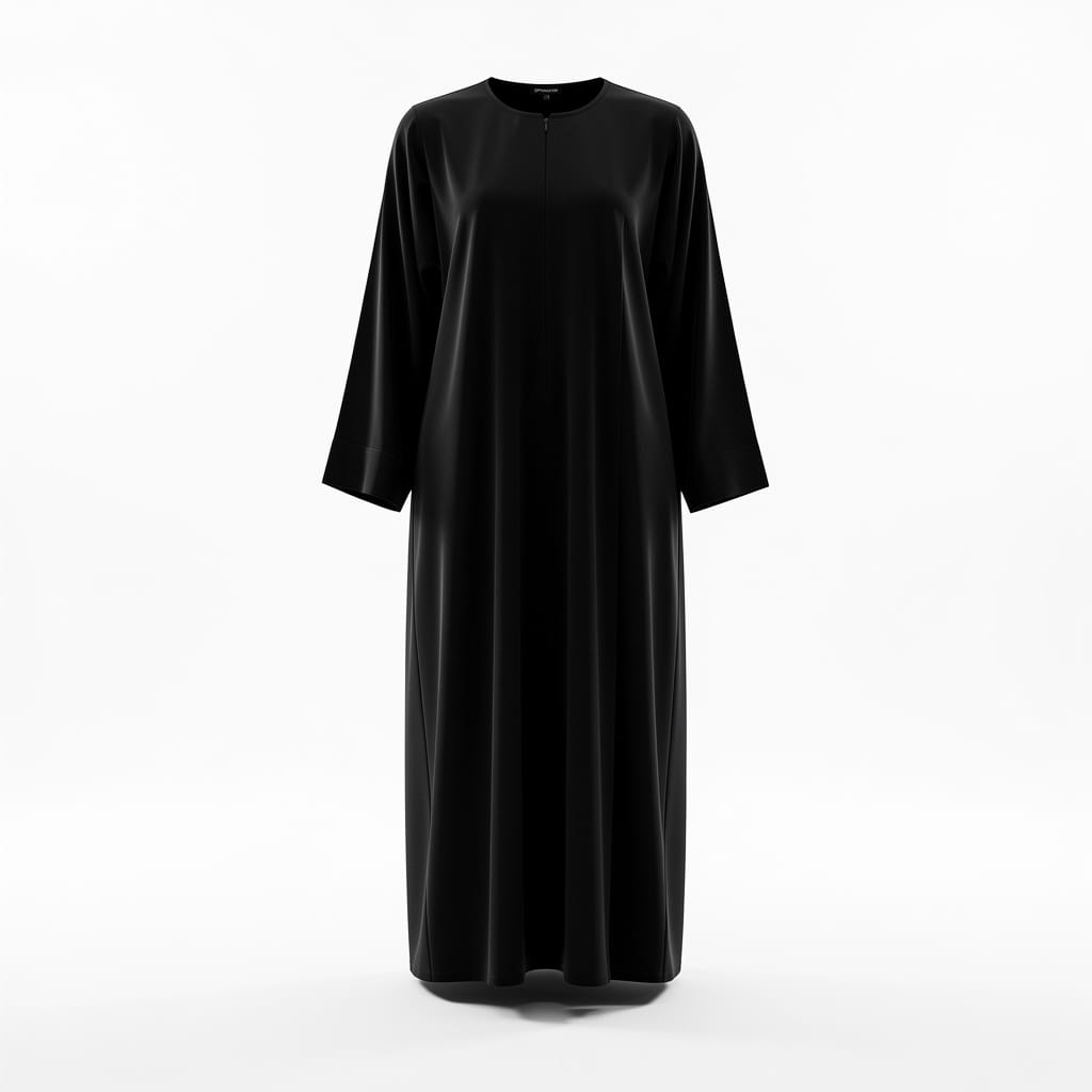 Classic Black Abaya